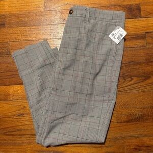 Banks journal tapered cropped fit pants new